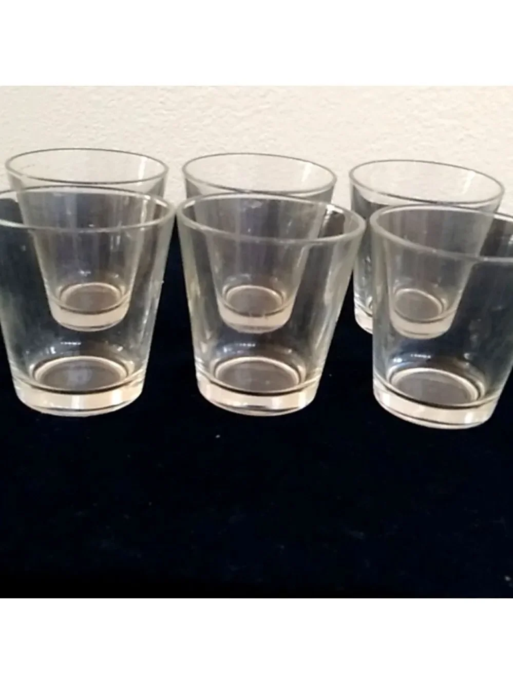 D- Set of 6 Juice Glasses